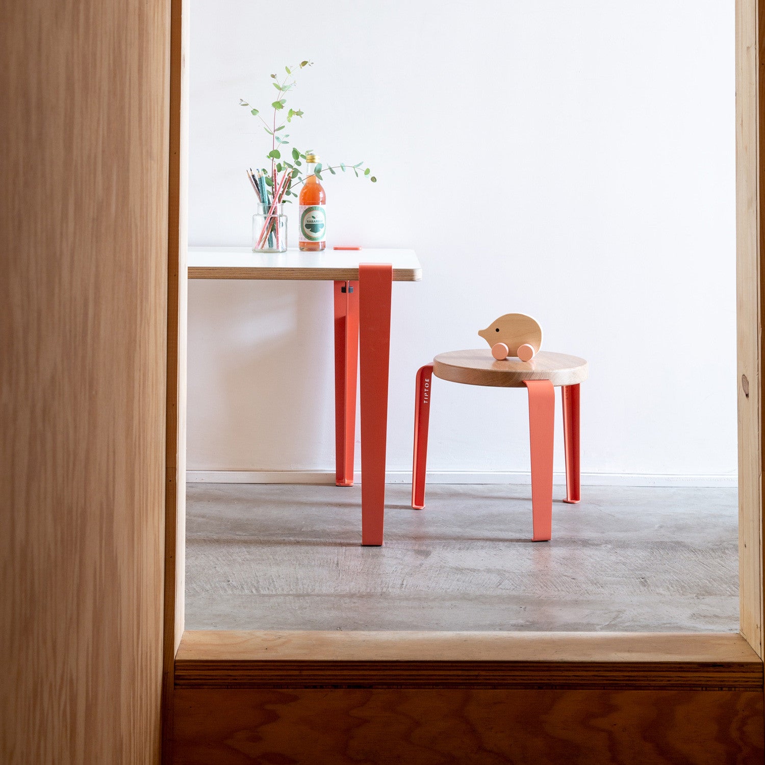 Tabouret enfant - chêne massif