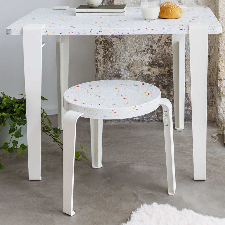 Tabouret enfant - plastique recyclé Tutti Frutti