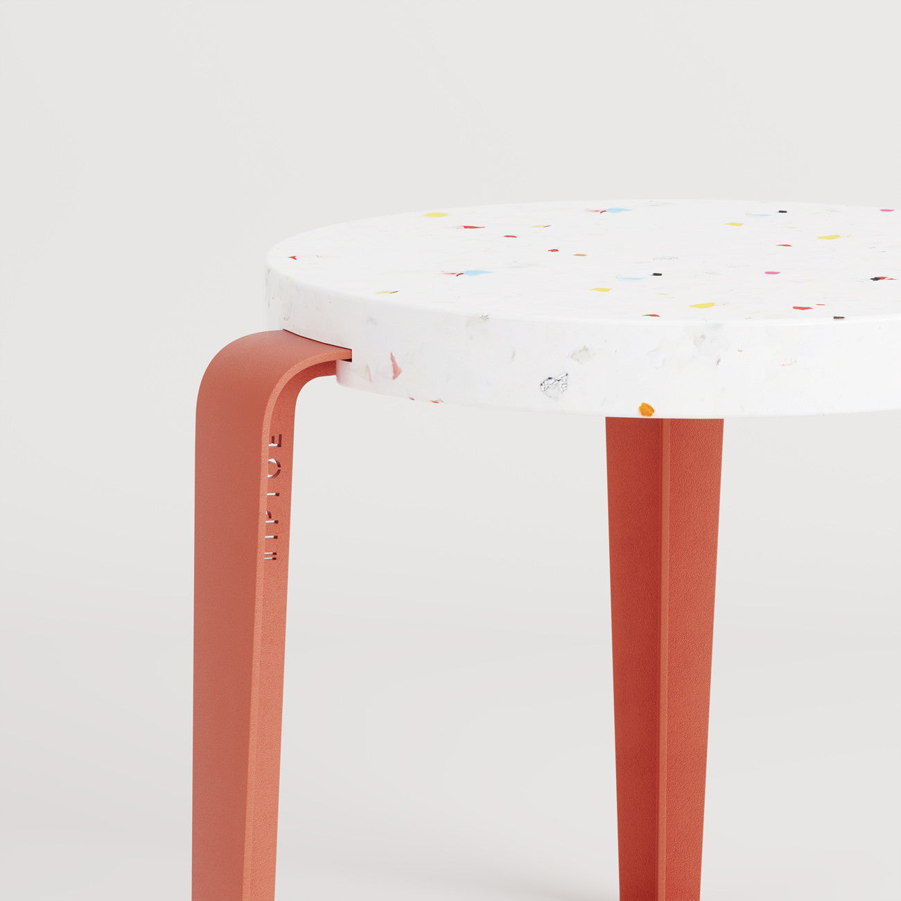 Tabouret enfant - plastique recyclé Tutti Frutti