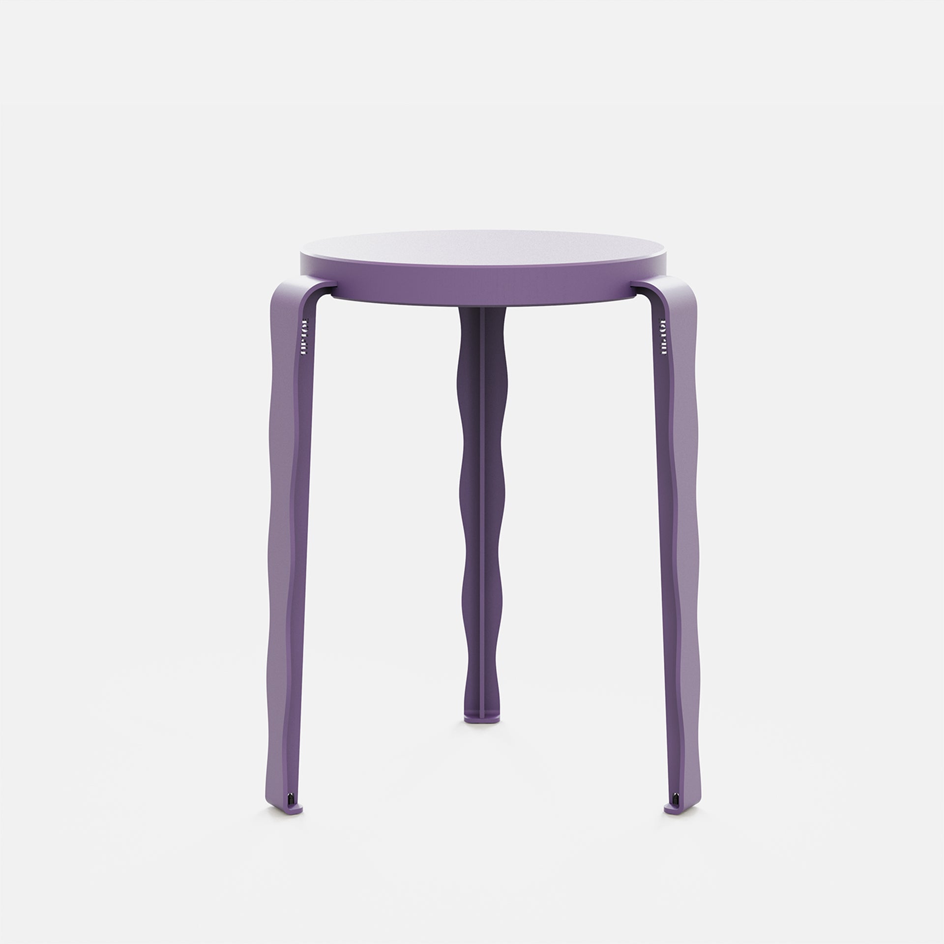 TIPTOE x UCHRONIA - Tabouret LOU monochrome Vague
